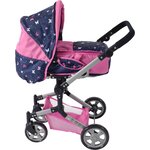 Bayer Chic 2000 587-33 - Poussette de poupée combinée JARA Papillon