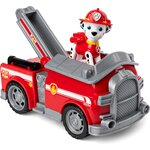 Spin Master 6069058 - La Pat Patrouille Véhicule de pompiers avec la figurine de Marshall