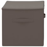 vidaXL Boîte de rangement 24 pc Tissu intissé 60 x 43 x 35 cm 90 3 L