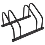 vidaXL Porte-vélos pour 2 vélos noir acier