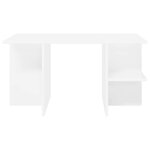 vidaXL Table basse Blanc 87 x 50 x 45 cm Bois d’ingénierie