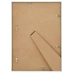 vidaXL Collage de cadres photo 3 Pièces de table Blanc 15x21 cm MDF