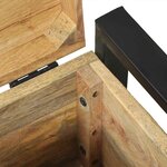 vidaXL Coffres de rangement 40 x 30 x 30 cm Bois de manguier massif