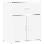 vidaXL Buffet blanc 60x31x70 cm bois d'ingénierie