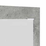 vidaXL Porte-manteau mural Montage mural Gris béton 96 x 1 5 x 90 cm
