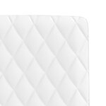 vidaXL Chaises à manger lot de 4 blanc similicuir