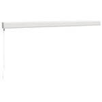vidaXL Auvent rétractable crème 4x3 m tissu et aluminium