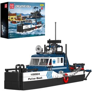 Mould King 10084 - Bateau de police