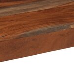 vidaXL Table console 120x30x76 cm bois massif d'acacia