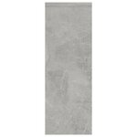 vidaXL Étagère murale Gris béton 45 1x16x45 1 cm Bois d’ingénierie