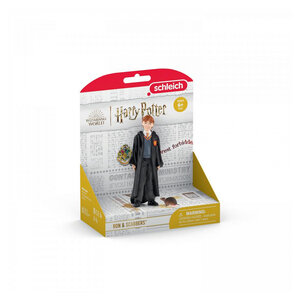 Figurines Ron Weasley et Croûtard - Harry Potter Collection