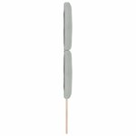 vidaXL Tête de lit LED design blocs diamants gris clair 80 cm velours