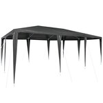 vidaXL Tente de fête Anthracite 6x4 m PE
