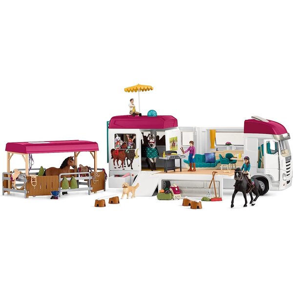 Schleich 42619 - Véhicule de transport de chevaux