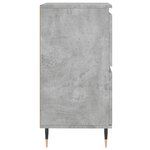 vidaXL Buffet Gris béton 60x35x70 cm Bois d'ingénierie
