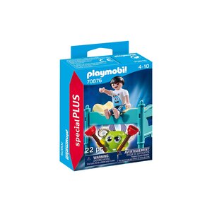 PLAYMOBIL 70876 - City Life Enfant avec petit monstre
