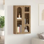 vidaXL Armoire suspendue avec étagère Chêne artisanal 59 x 20 x 100 cm