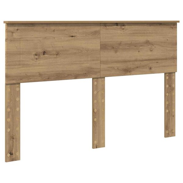 vidaXL Tête de lit Chêne artisanal 160 cm Bois d'ingénierie