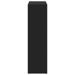 vidaXL Étagère séparatrice de pièce noir 102x29x103 5 cm