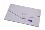PAPERTREE TAJ Lot de 5 Enveloppes cadeau A4 - Lilas