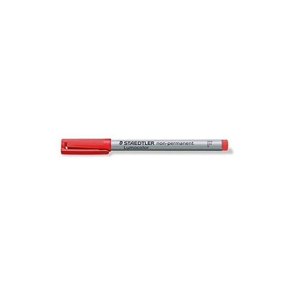 STAEDTLER Marqueur non permanent 316F Lumocolor  rouge