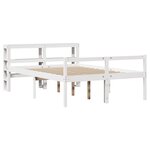 vidaXL Lit pour personne âgée avec tête de lit sans matelas 150x200 cm