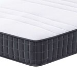 vidaXL Matelas à ressorts Bonnell pour enfants moyen 80x160 cm