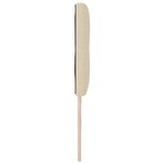 vidaXL Tête de lit LED avec bandes LED Crème 200 cm tissu