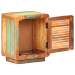 vidaXL Table de chevet 40 x 30 x 50 cm Bois de récupération massif