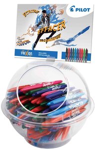 Stylo roller FRIXION BALL  présentoir de 108 pièces PILOT