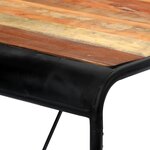 vidaXL Table de salle à manger 118x60x76cm Bois de récupération massif