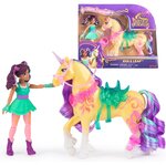 Spin Master 6072678 - Unicorn Academy - L'ecole des licornes - Licorne Leaf + Poupée Ava