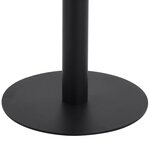 vidaXL Table de bistro Marron foncé 60x60 cm MDF