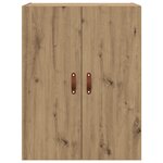 vidaXL Meuble mural Marron 69 5 x 34 x 90 cm Bois d'ingénierie