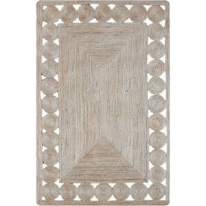 Tapis en jute naturelle begonia 230 x 160 cm