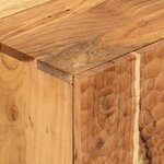 vidaXL Meuble TV 80x33x46 cm bois d'acacia massif