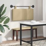 vidaXL Tête de lit suspendue Tissu en velours côtelé