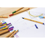 STABILO -Boîte métal x 50 stylos-feutres point 88 - pointe fine