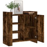 vidaXL Buffet chêne fumé 73 5x35x75 cm bois d'ingénierie