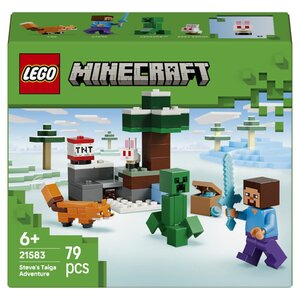 21583 Les aventures de Steve dans la taïga ® Minecraft