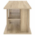 vidaXL Support de télévision Chêne Sonoma 96 x 35 x 33 5 cm