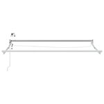 vidaXL Auvent rétractable électrique Anthracite 2 5 x 2 m