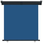 vidaXL Auvent latéral de balcon 175x250 cm Bleu