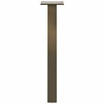 vidaXL Pieds de table basse 4 pièces Acier naturel 42 cm Acier