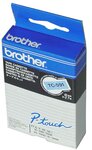 Cassette ruban tc noir/blanc 12mmx7 7m tc201 brother