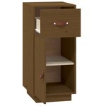 vidaXL Buffet Marron miel 34x40x75 cm Bois massif de pin