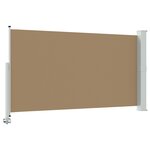 vidaXL Auvent latéral 160 x 300 cm 100  polyester fer acier