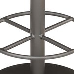 vidaXL Tabouret de bar Marron Cuir véritable