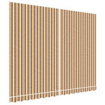 vidaXL Tissu de remplacement pour auvent rayures multicolores 4x3 m