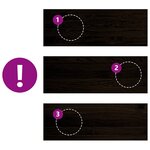 vidaXL Marches d'escalier 12 Pièces marron foncé 70x30x2 cm chêne massif